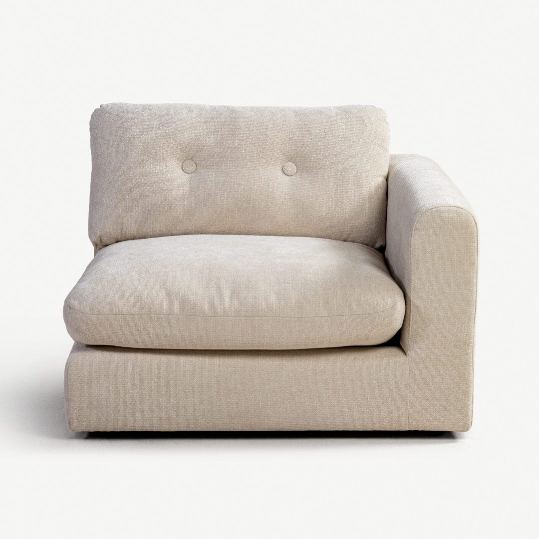 Tulie Modular Right Arm Sand