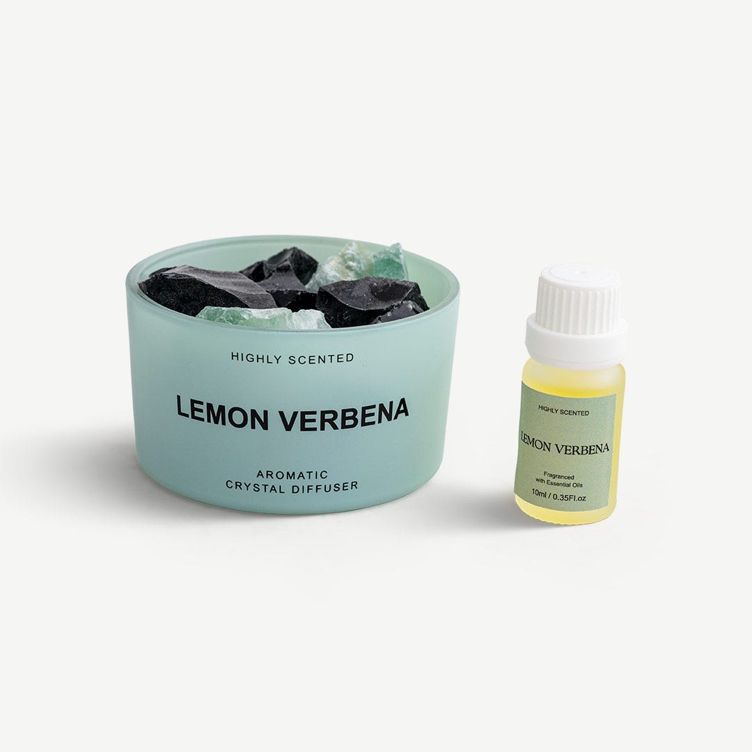 Rune Crystal Stones-Lemon Verbena