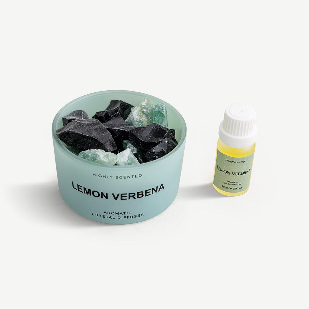 Rune Crystal Stones-Lemon Verbena