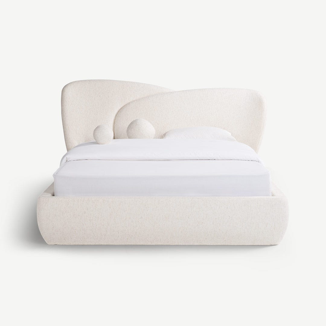 Sallien Queen Bed 160x200cm Beige