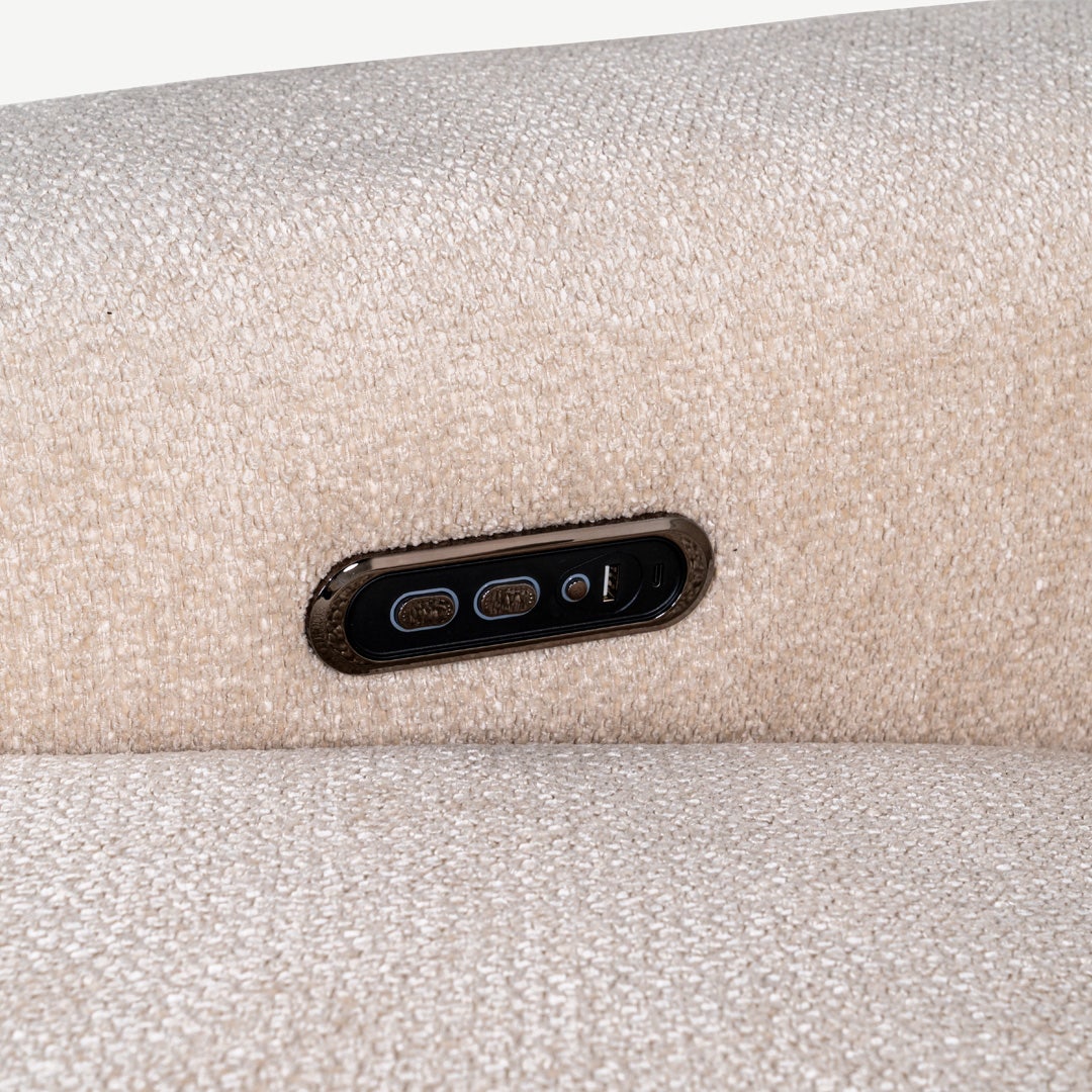 Relom Recliner Corner Sofa Ecru