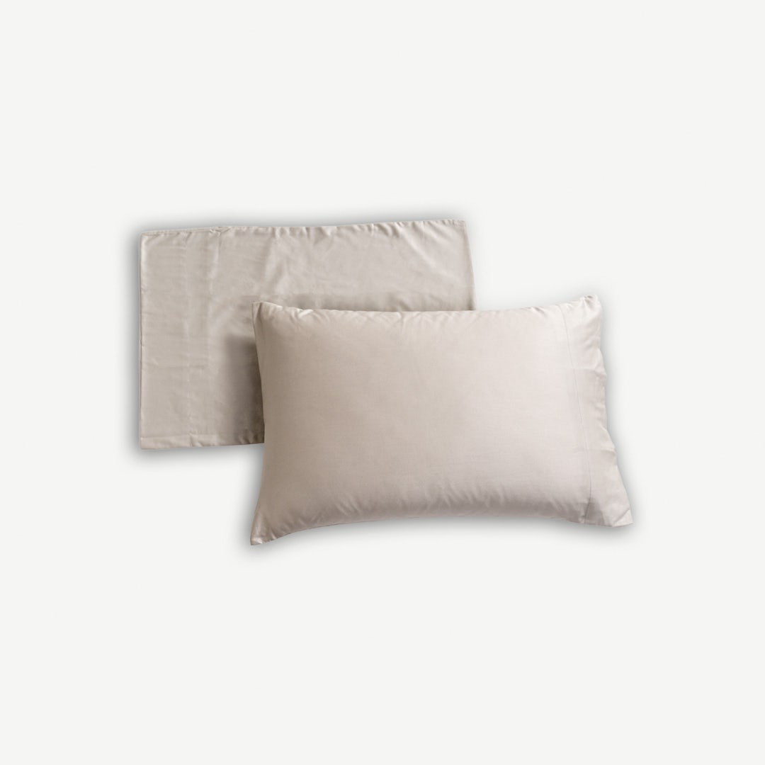 Allergy-Relief Pillow Case Set-Grey