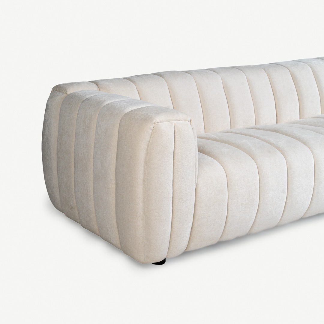 Reyoni 4 Seater Sofa Ivory