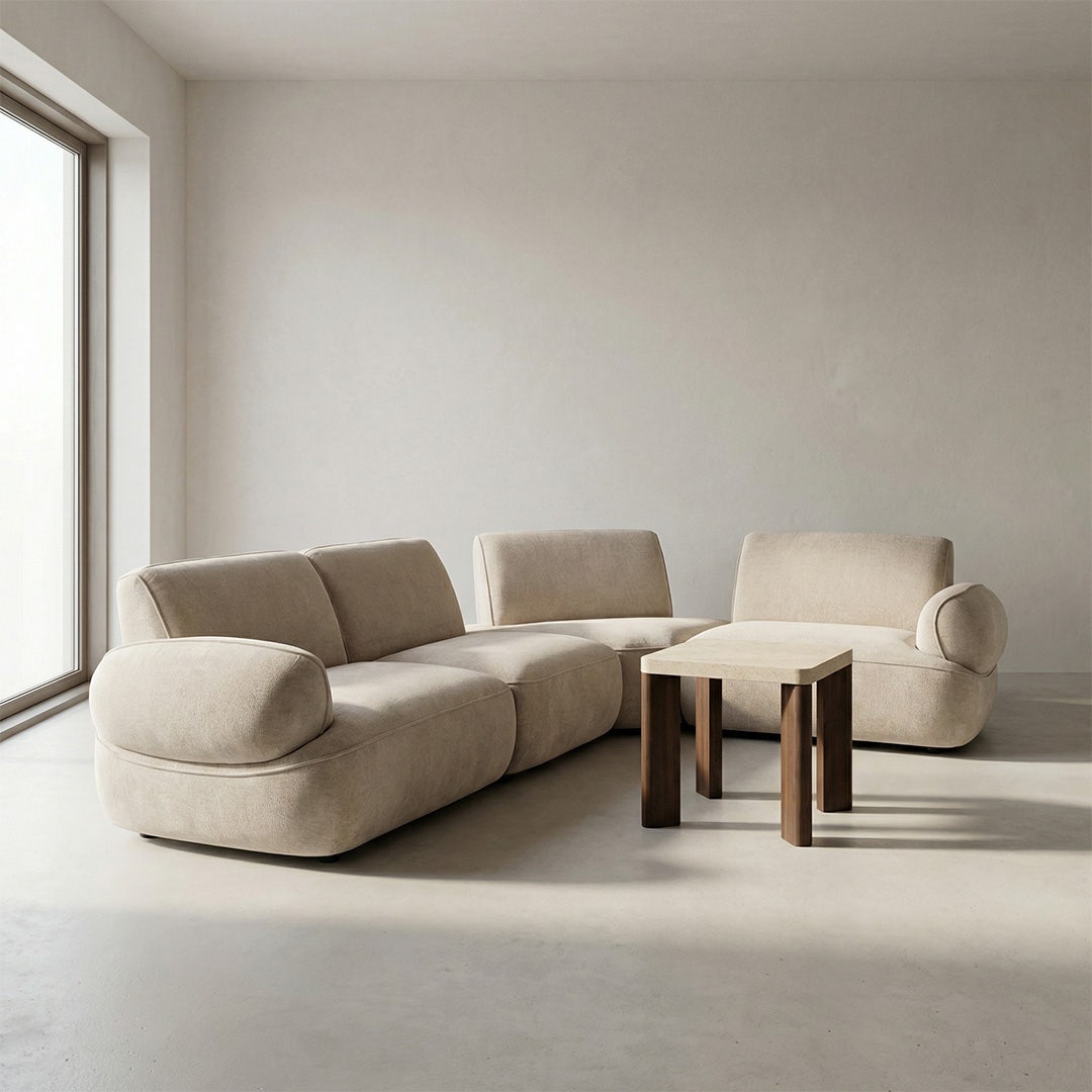 Nolmir Corner Sofa Beige