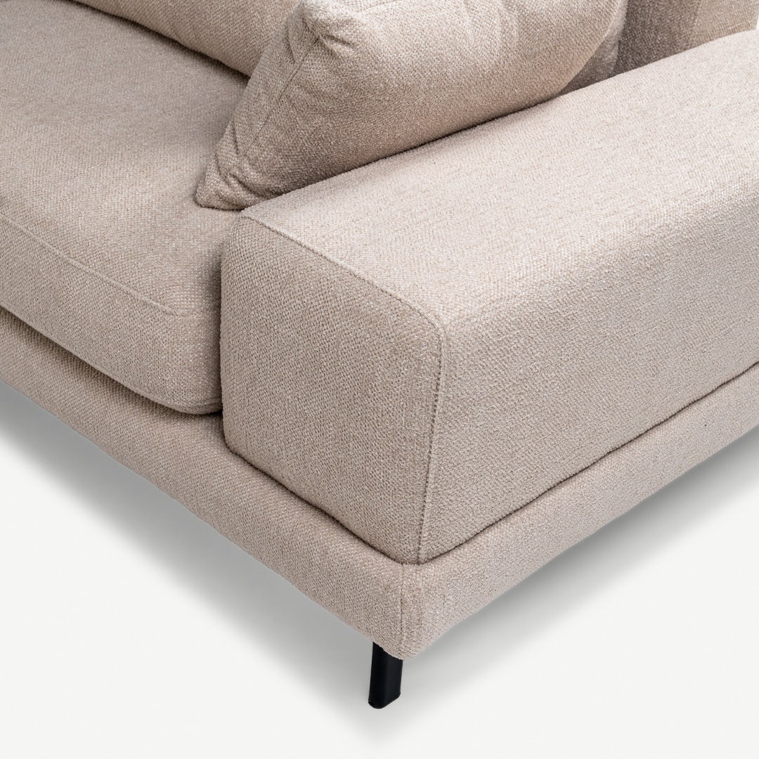 Grace Left Corner Sofa Cream