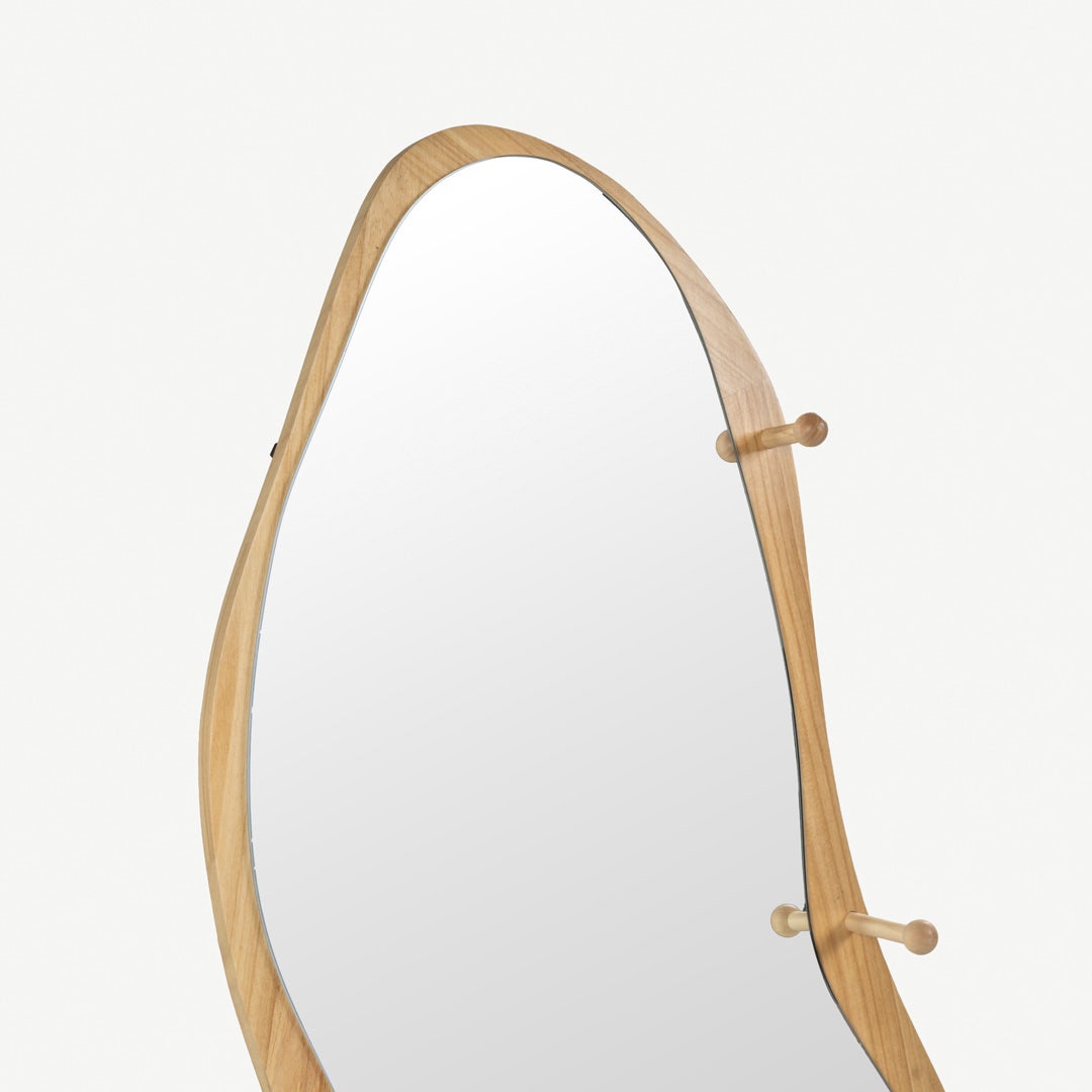 Helyn Floor Mirror with Hanger
