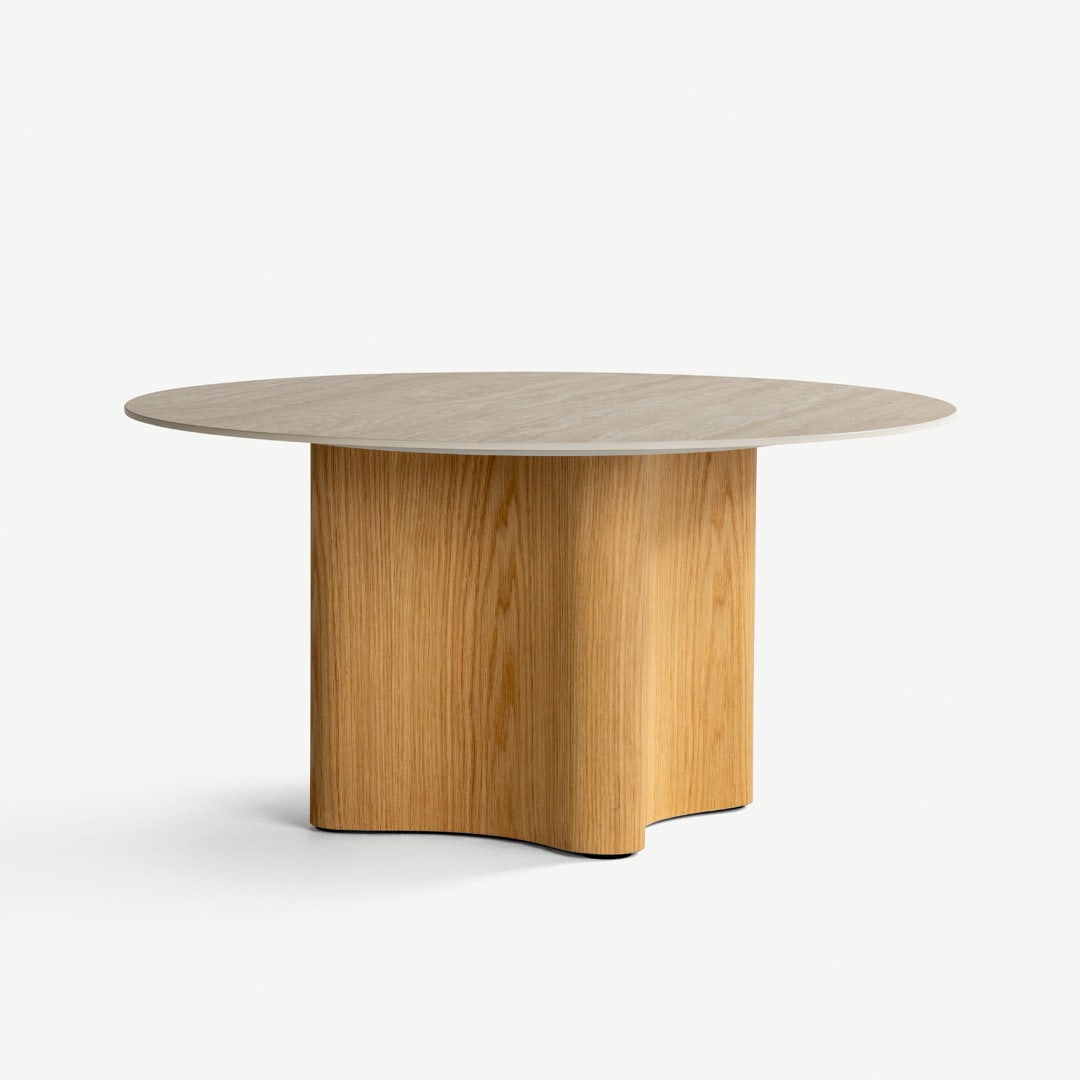 Delory Round Coffee Table Multi Color