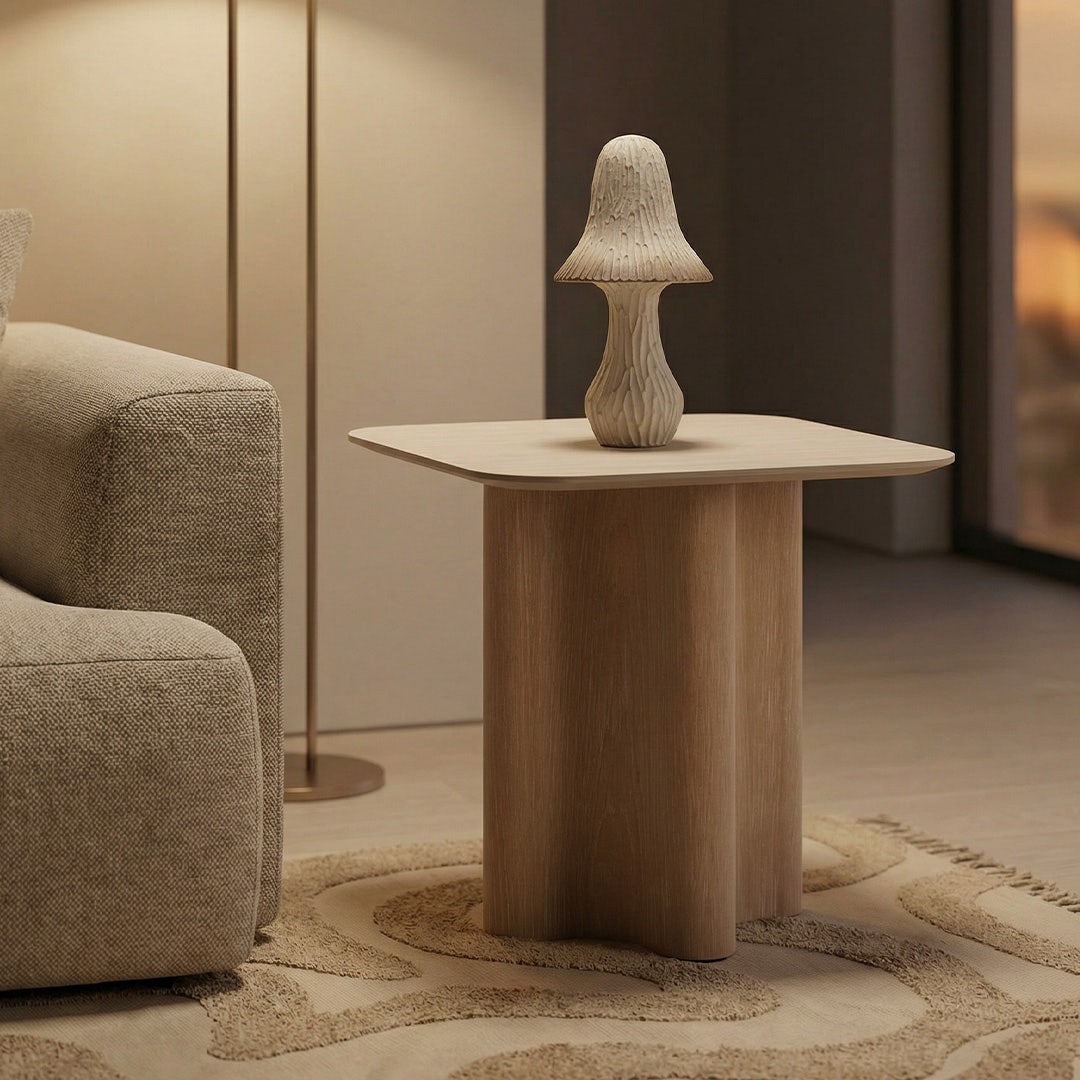 Delory Square End Table Multi Color