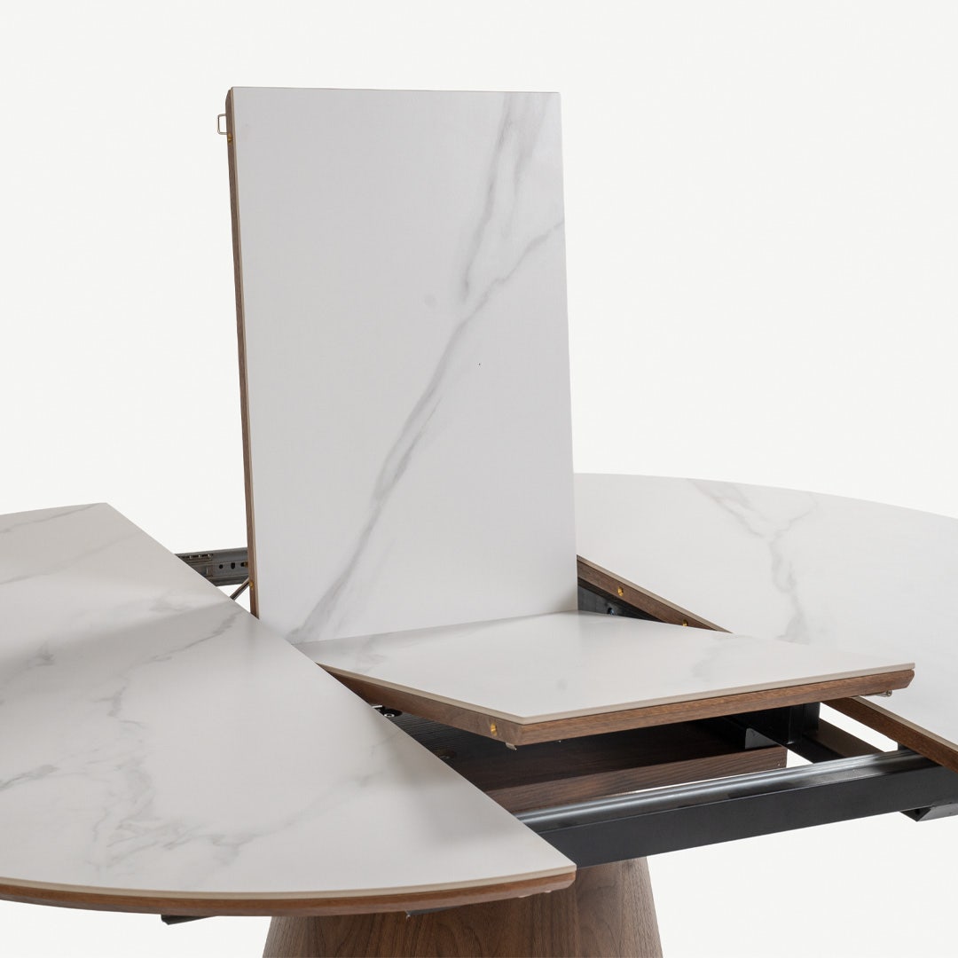 Aviel 4-6 Seater Extendable Dining Table Multi