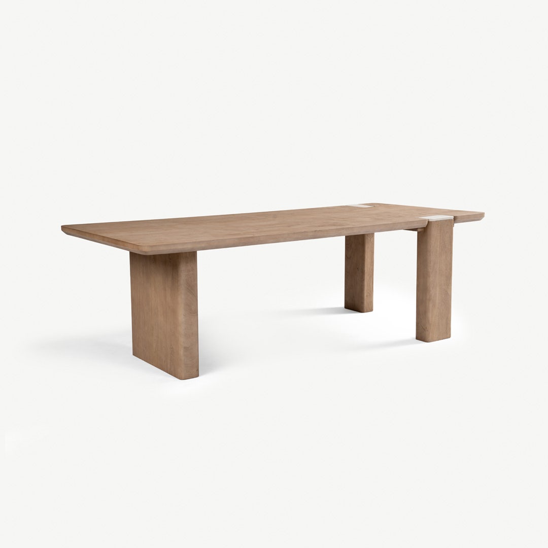 Rayler 8 Seater Dining Table Natural
