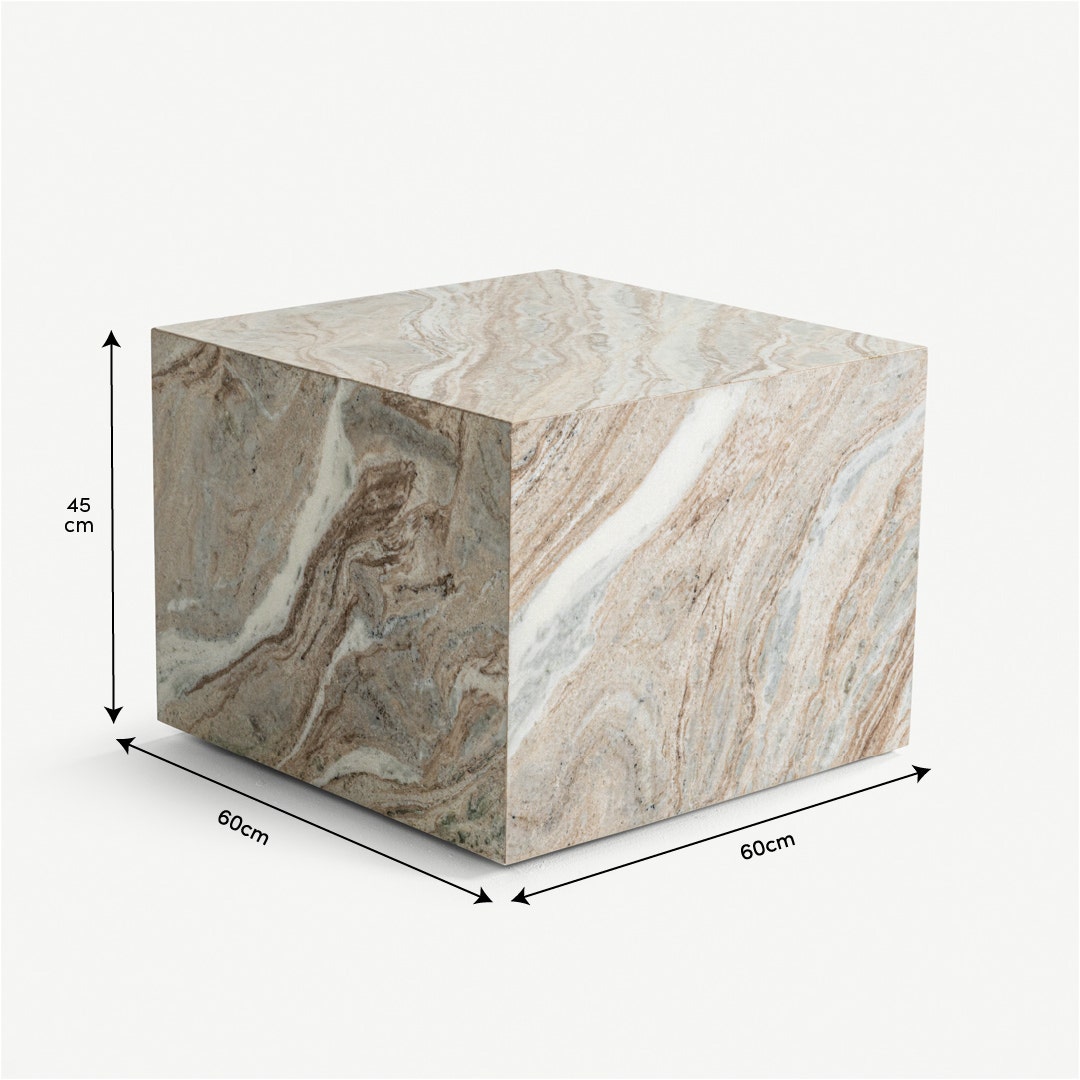 سامانثا طاولة جانبية - متعددة الألوان