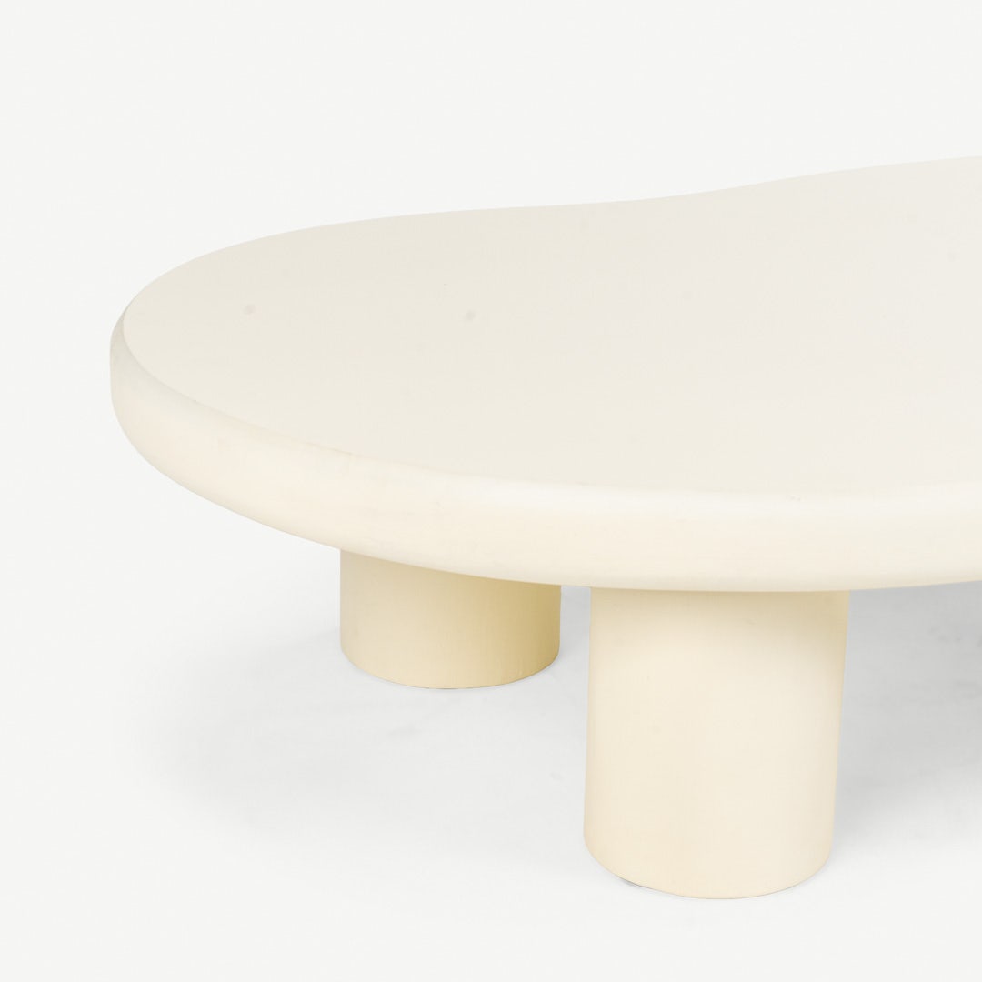 طاولة قهوة فرانكو - أبيض