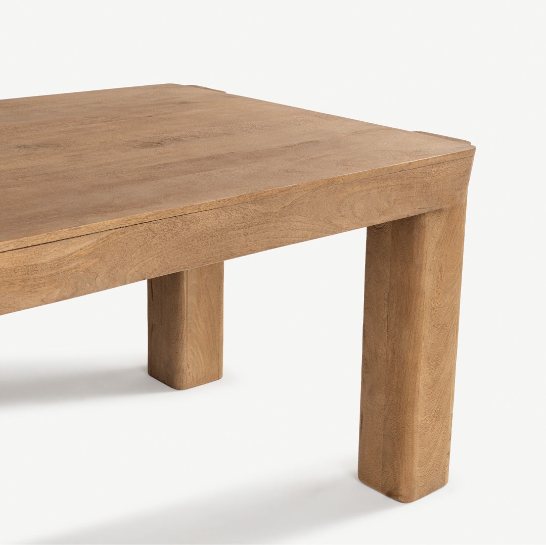 لوريت طاولة طعام 8 مقاعد - طبيعي