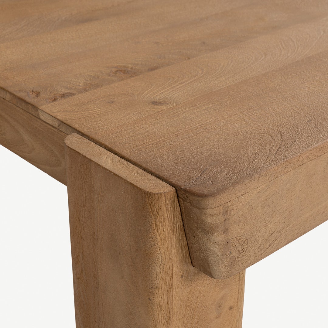 لوريت طاولة طعام 8 مقاعد - طبيعي