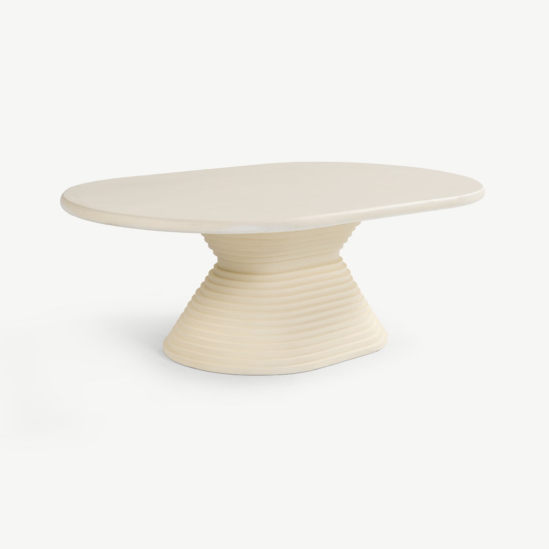 كارمين طاولة قهوة - أبيض