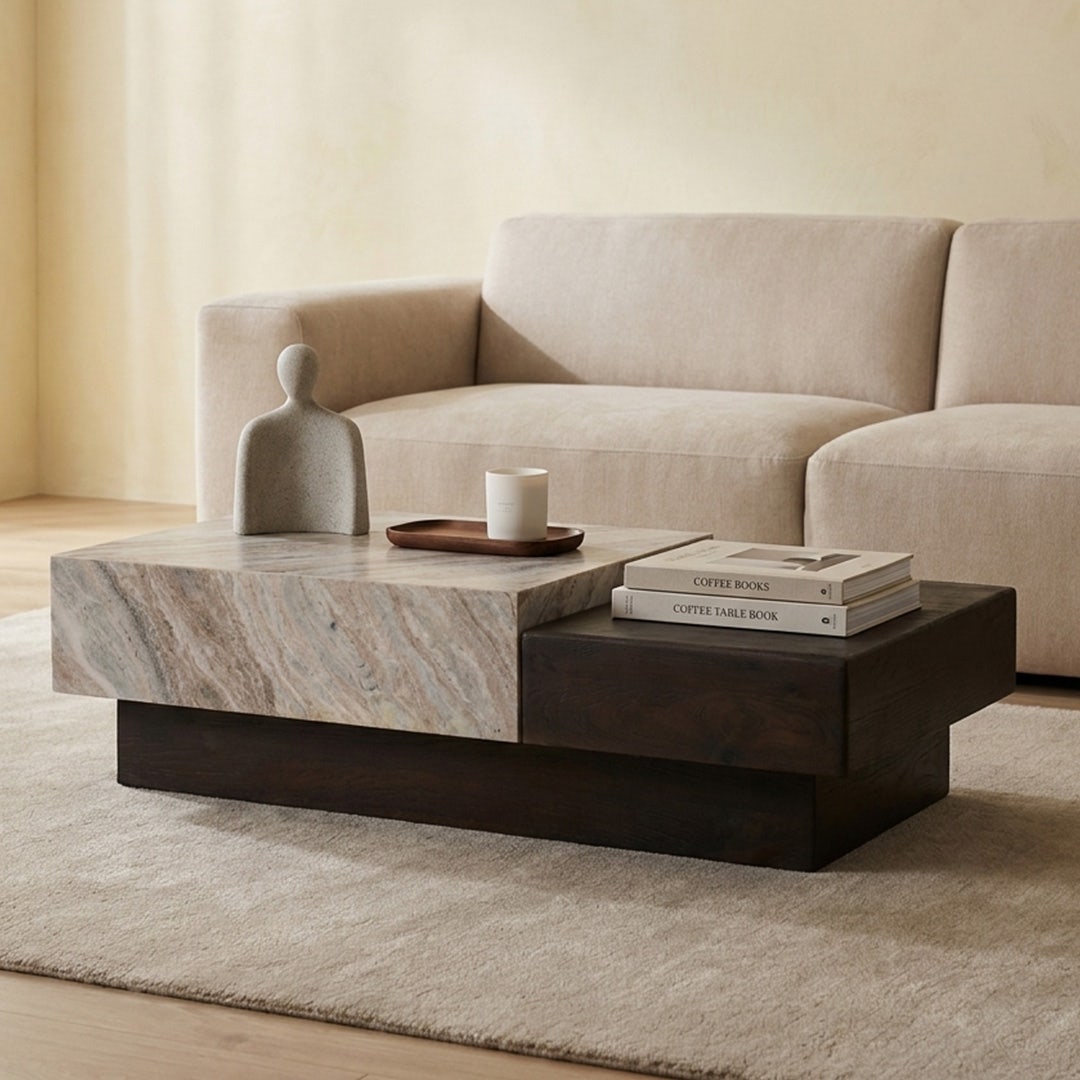 Kisha Coffee Table Brown