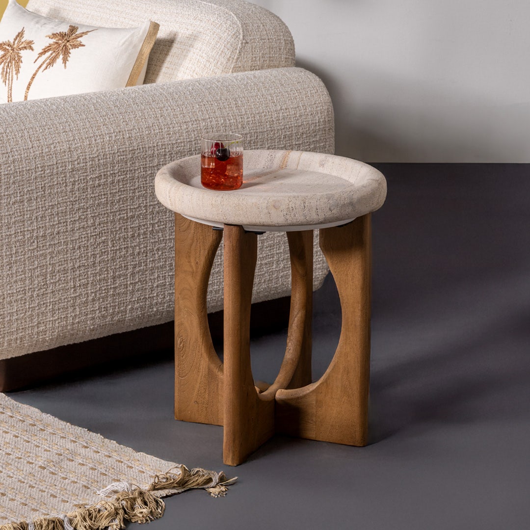 Lobien End Table Natural l