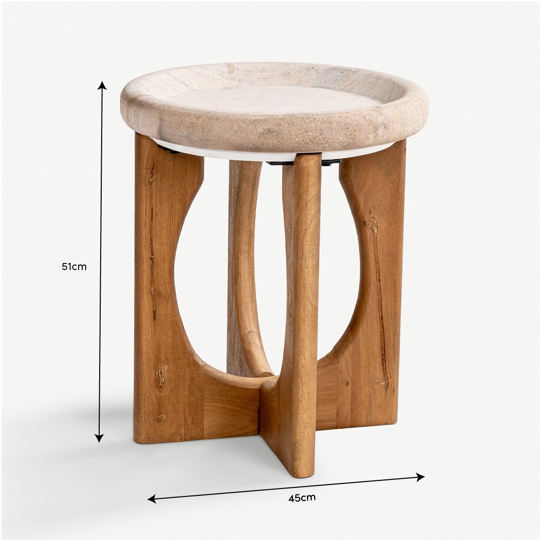 Lobien End Table Natural l