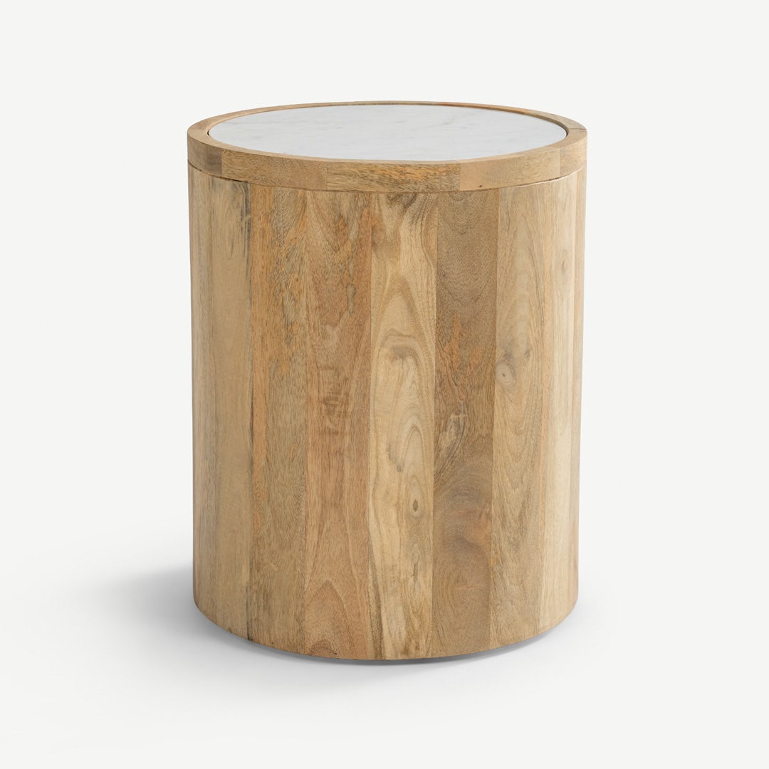 Leadale End Table Natural