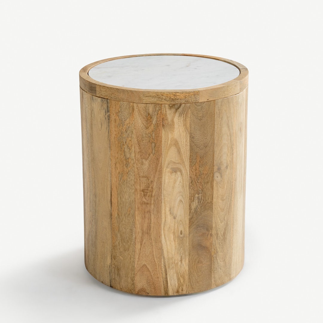 Leadale End Table Natural