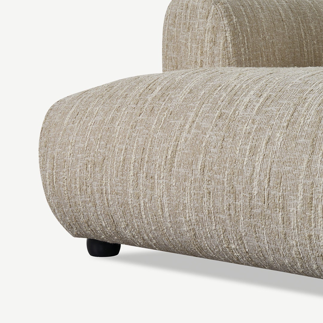 Loresa Left Corner Sofa Ecru