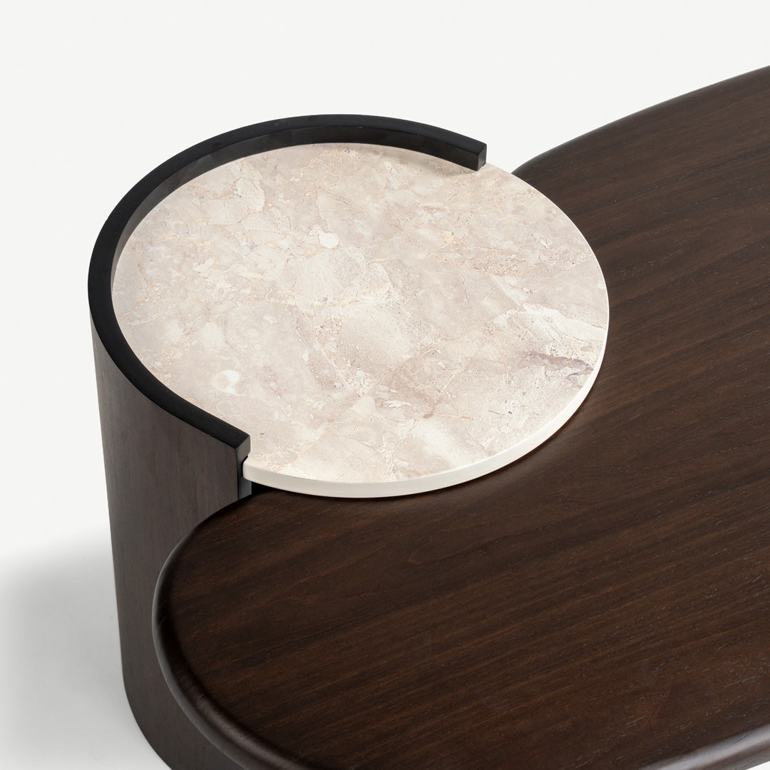 Lonai Coffee and End Table Brown