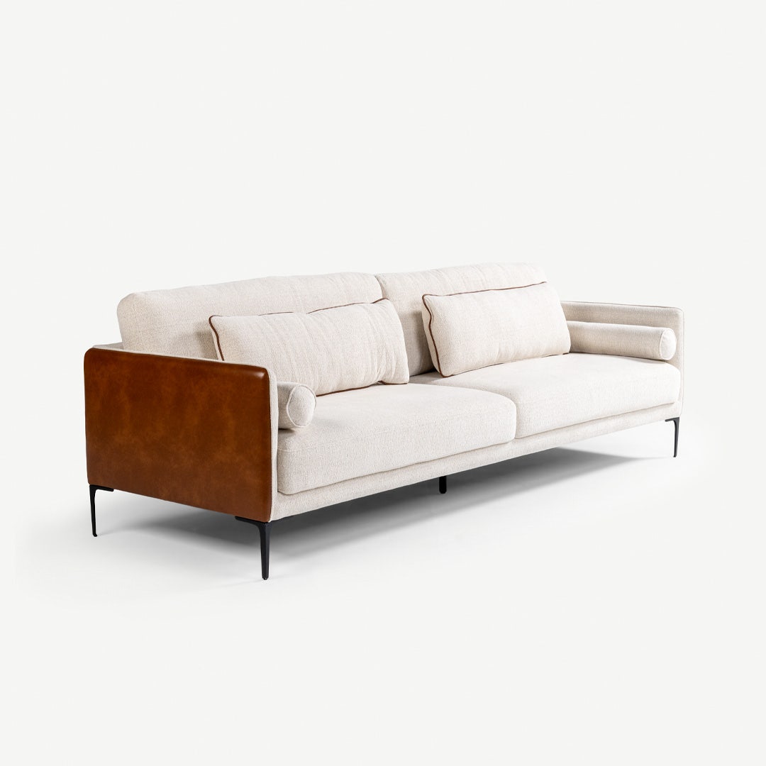 داني كنبة 4 مقاعد - بيج