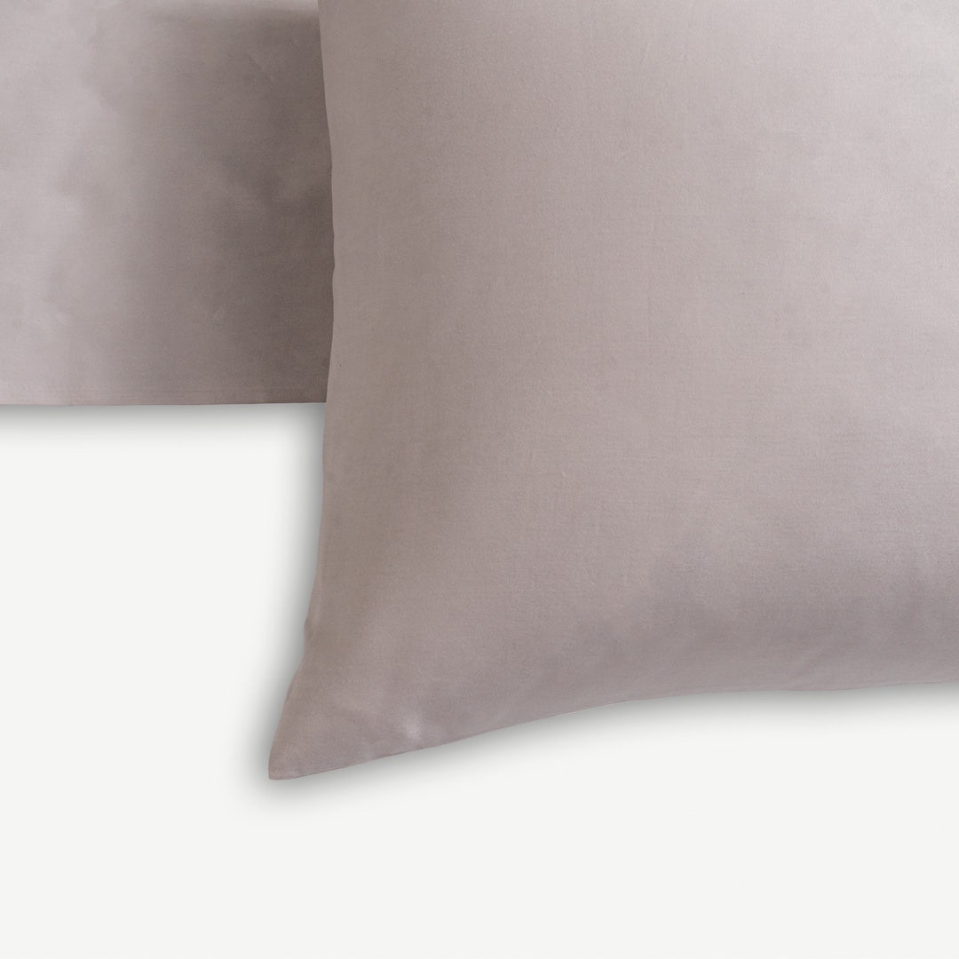 إستر طقم أغطية وسائد 50×75 سم - رمادي