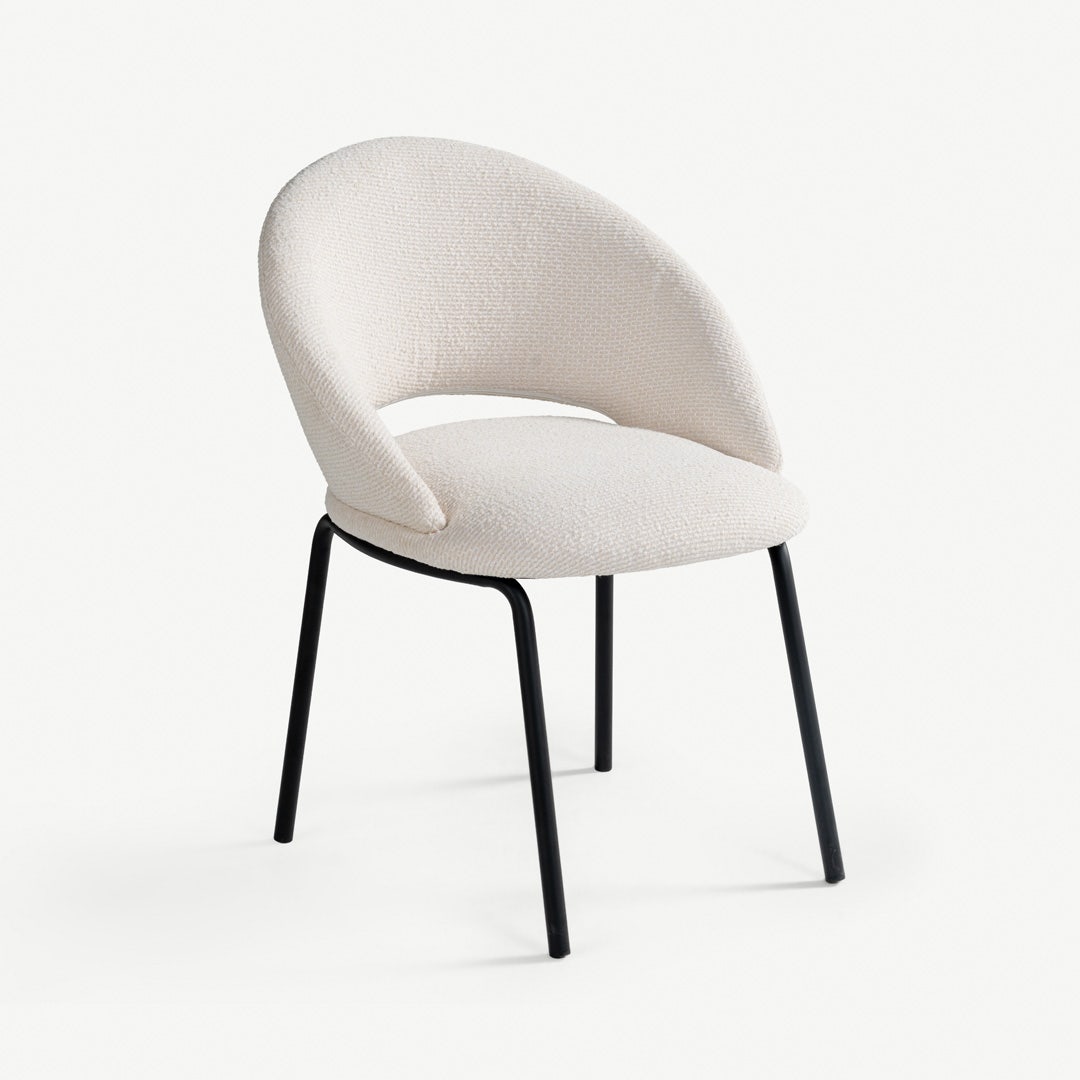 Melrev Dining Chair Ecru