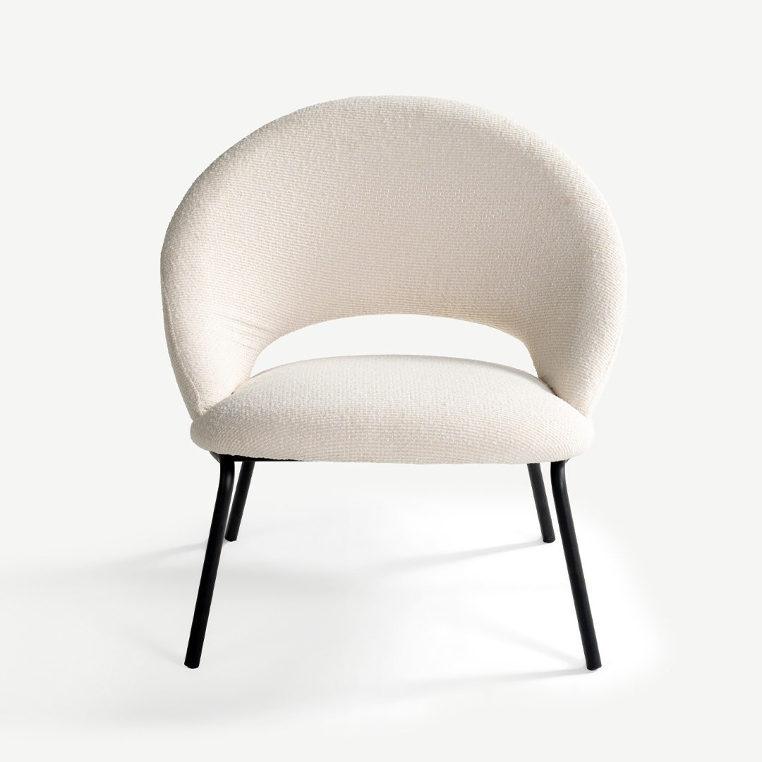 Melrev Accent Chair Ecru
