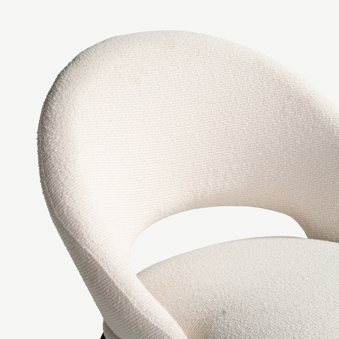 Melrev Accent Chair Ecru