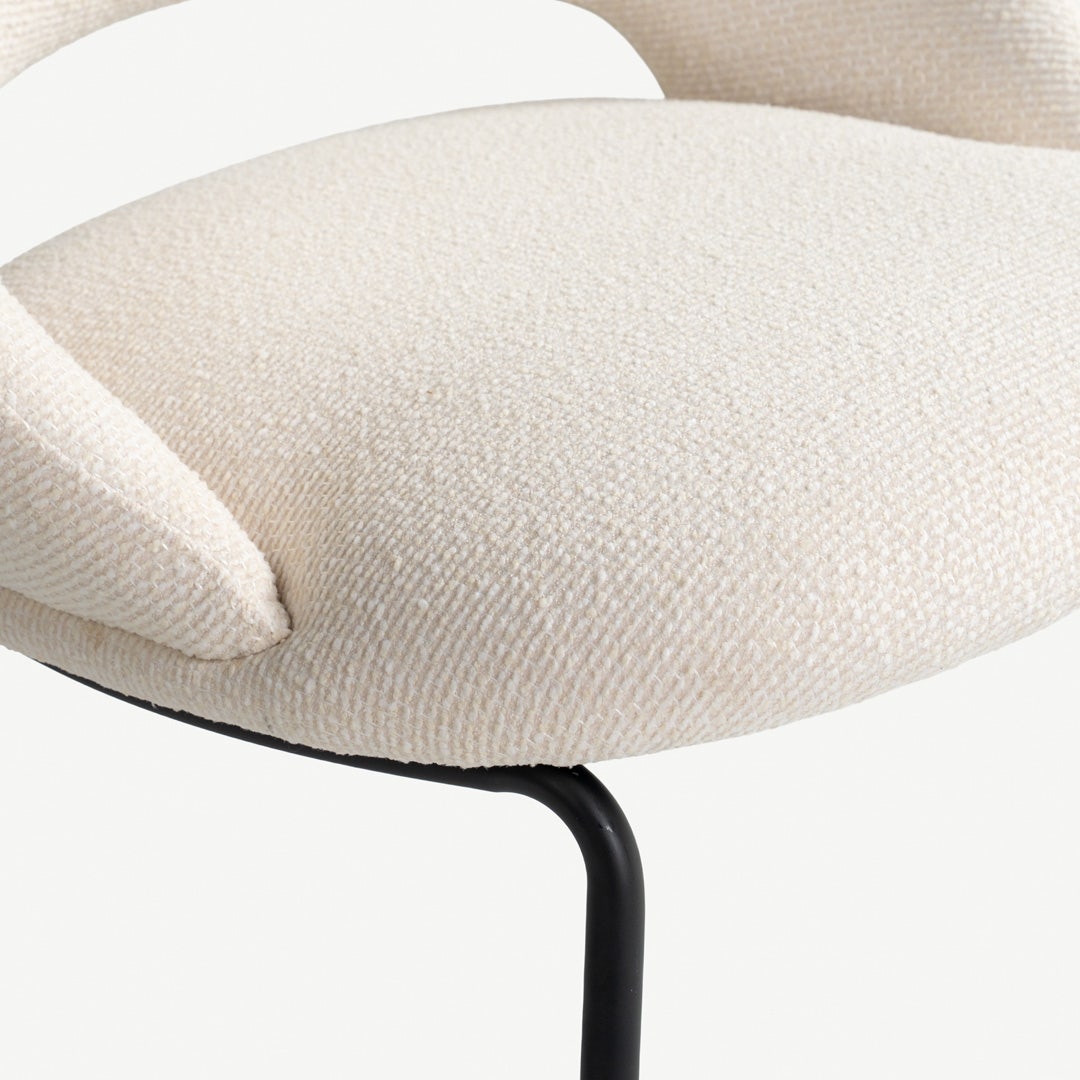 Melrev Accent Chair Ecru