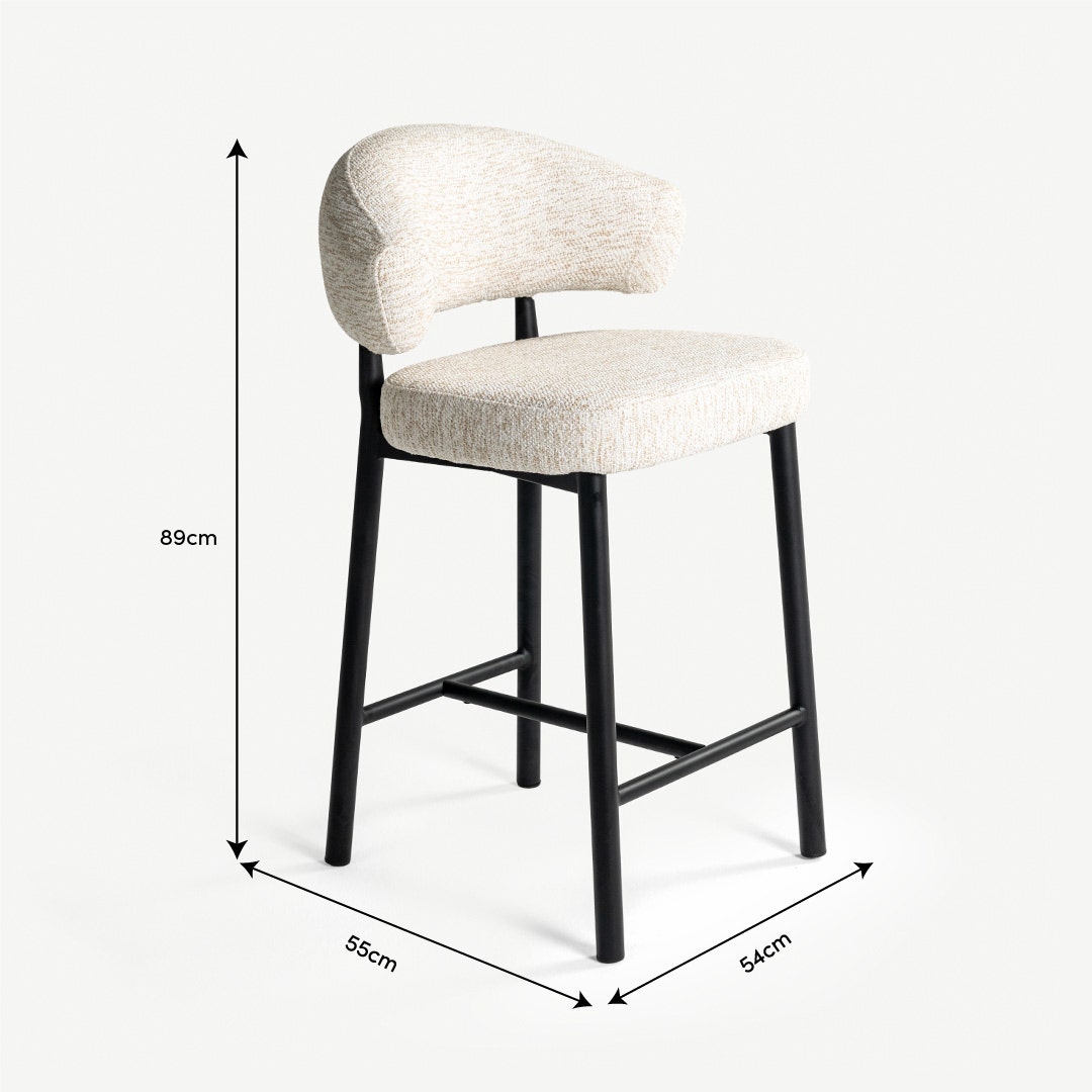 Lerva Bar Chair Beige