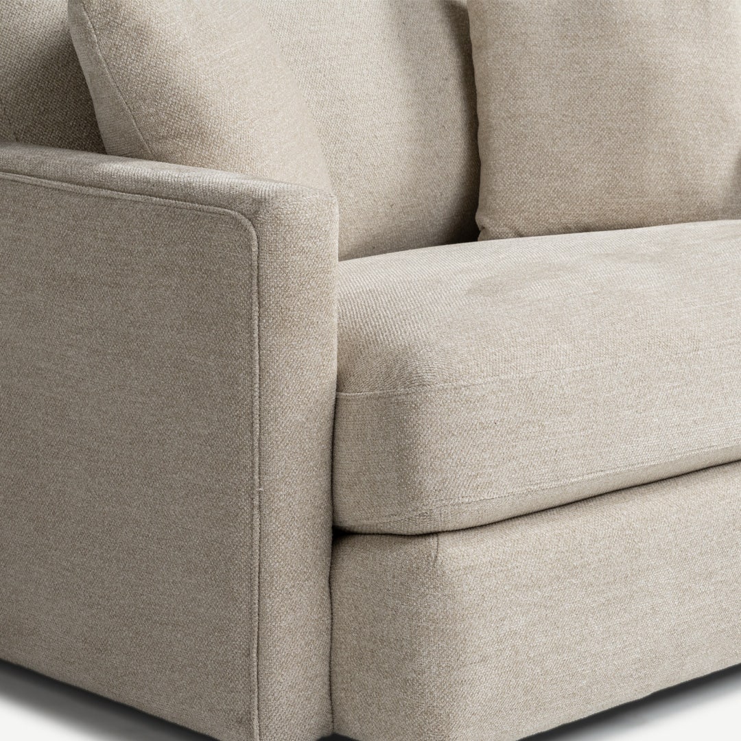 لارشا كنبة فردية - رملي