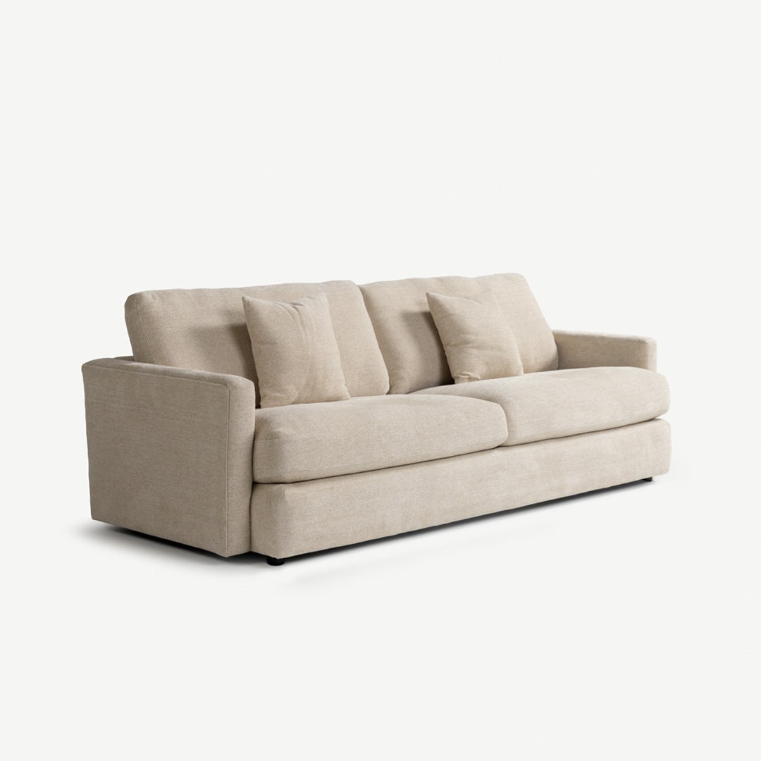 Larisha 3 Seater Sofa Sand
