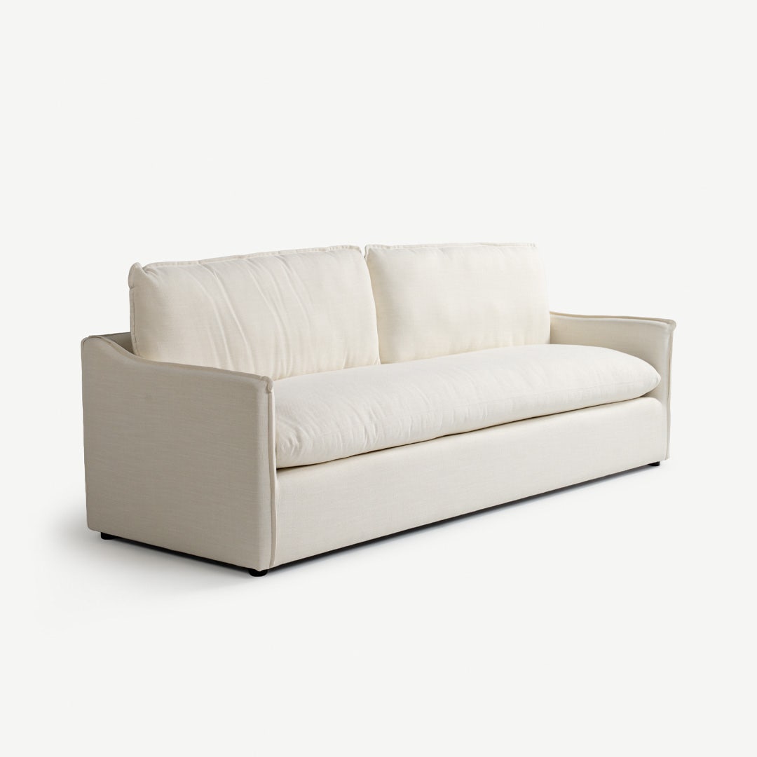 مارلينا كنبة 4 مقاعد - كريمي