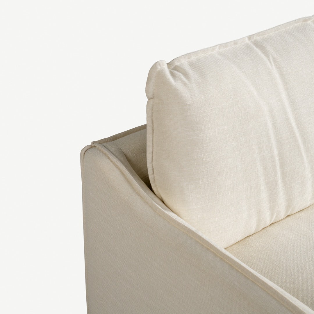 مارلينا كنبة 4 مقاعد - كريمي