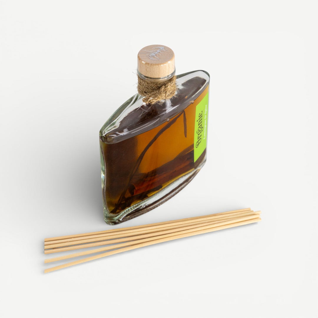 Organic Reed Diffuser-Lemongrass & Spice