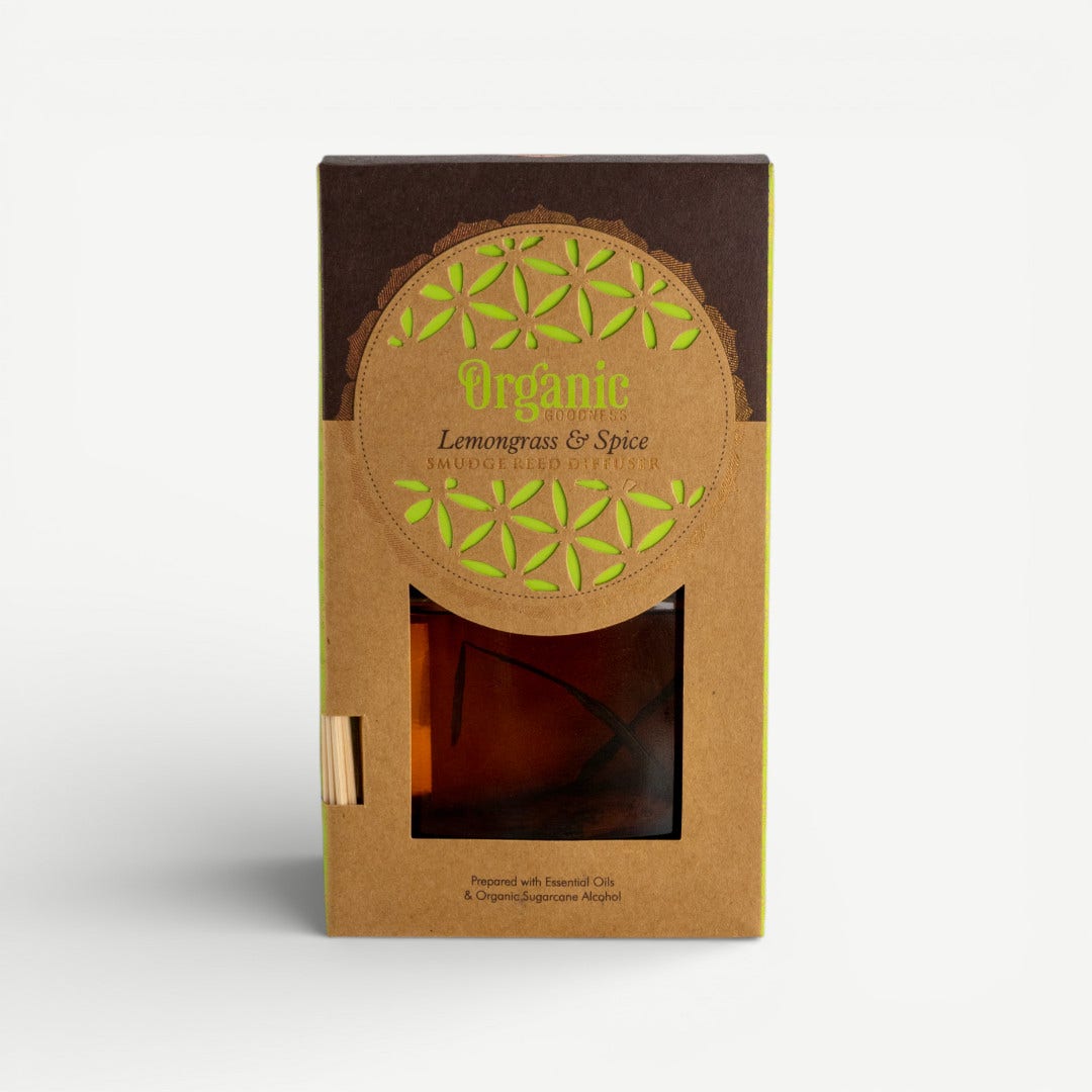 Organic Reed Diffuser-Lemongrass & Spice