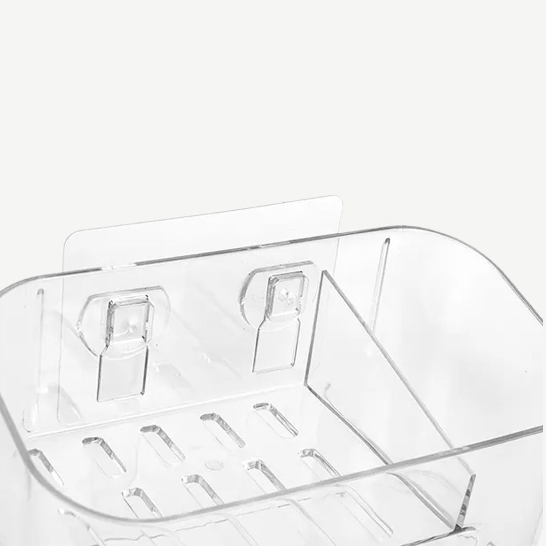 Delona Wall Mounted Shower Caddy-19x13cm