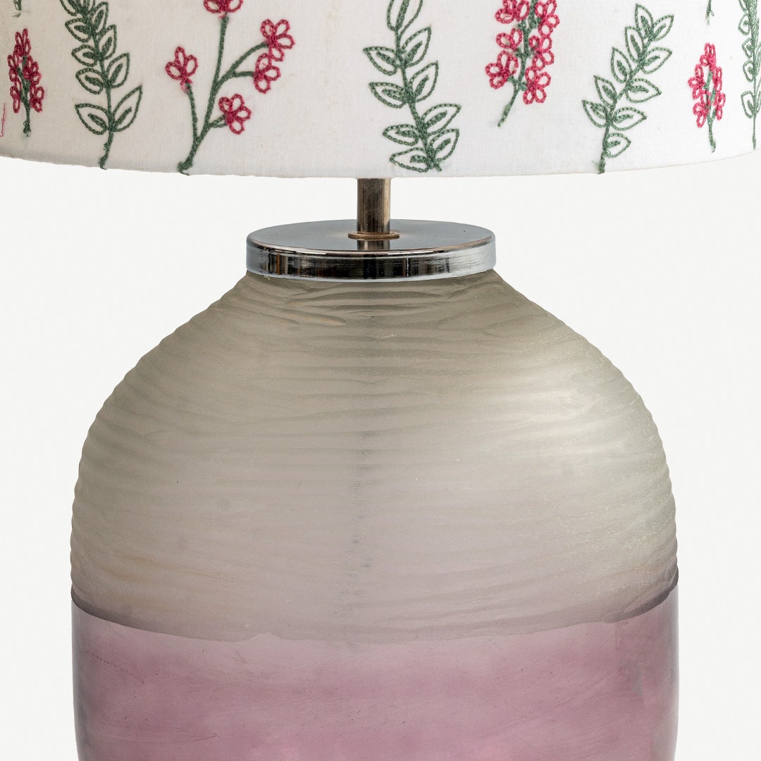 مصباح طاولة ميكاري - بنفسجي