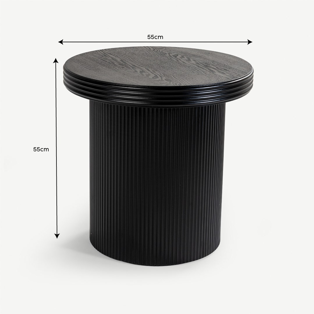 Merlien End Table Walnut