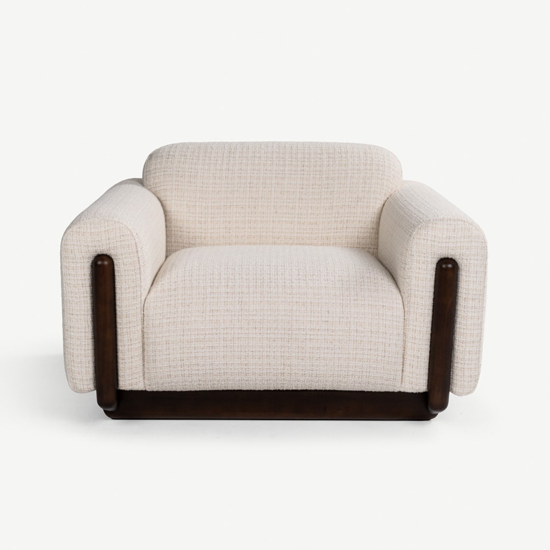 ميرليس كنبة فردية - كريمي