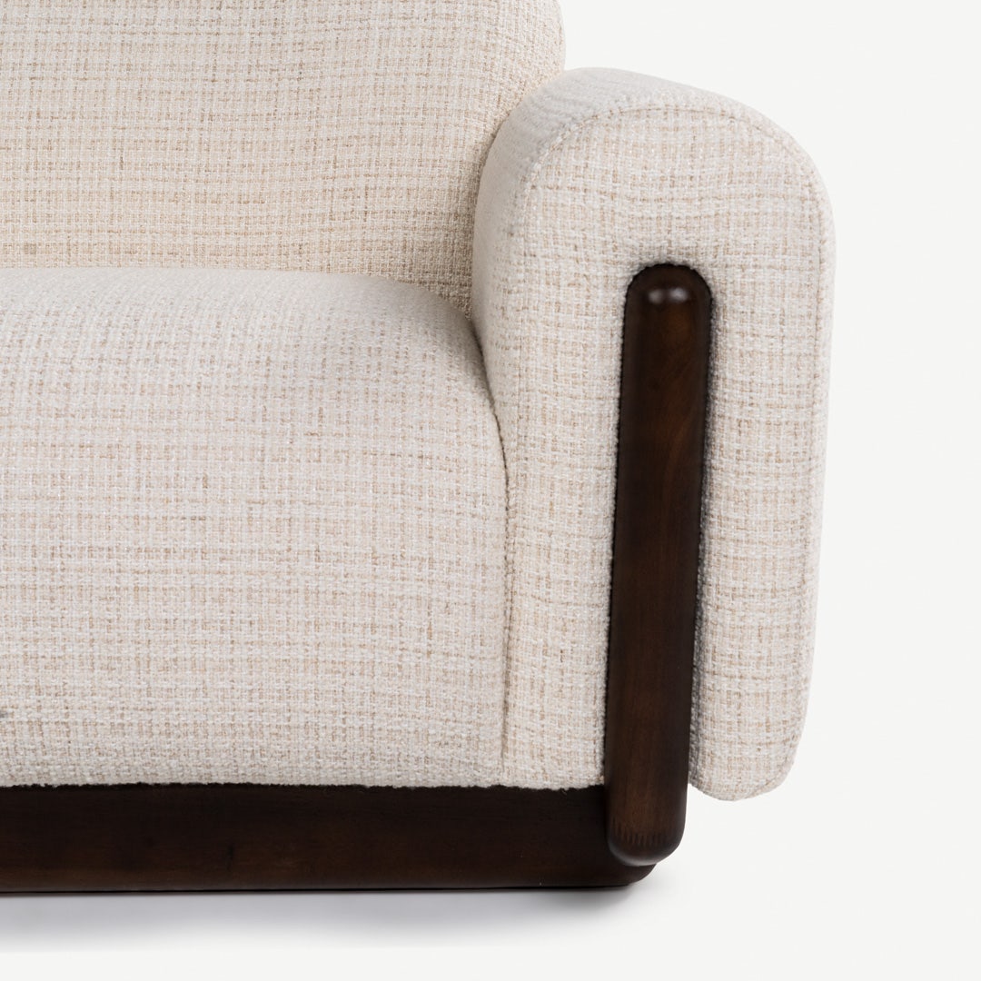 ميرليس كنبة فردية - كريمي