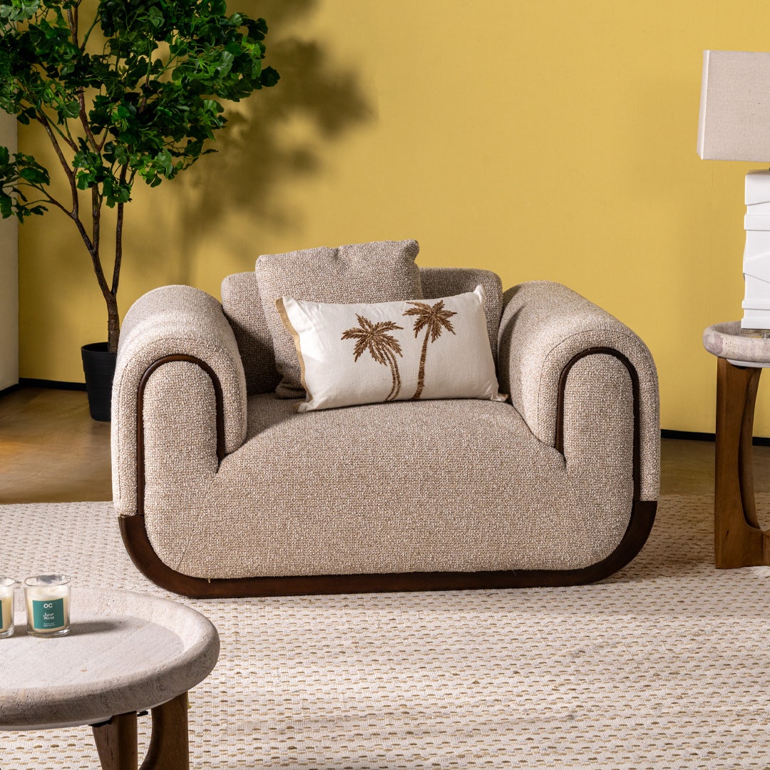 كارلي كنبة فردية - بيج