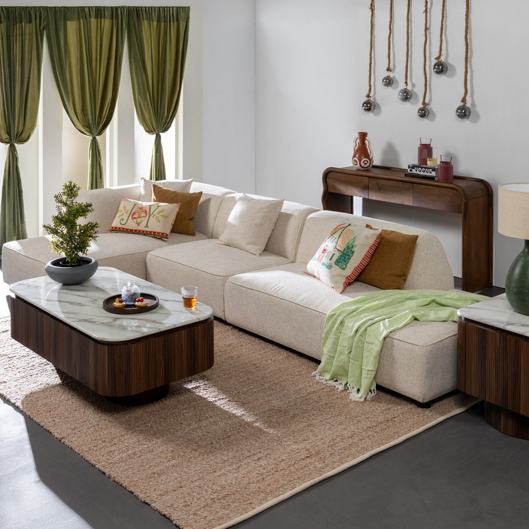 Versta Corner Sofa Beige