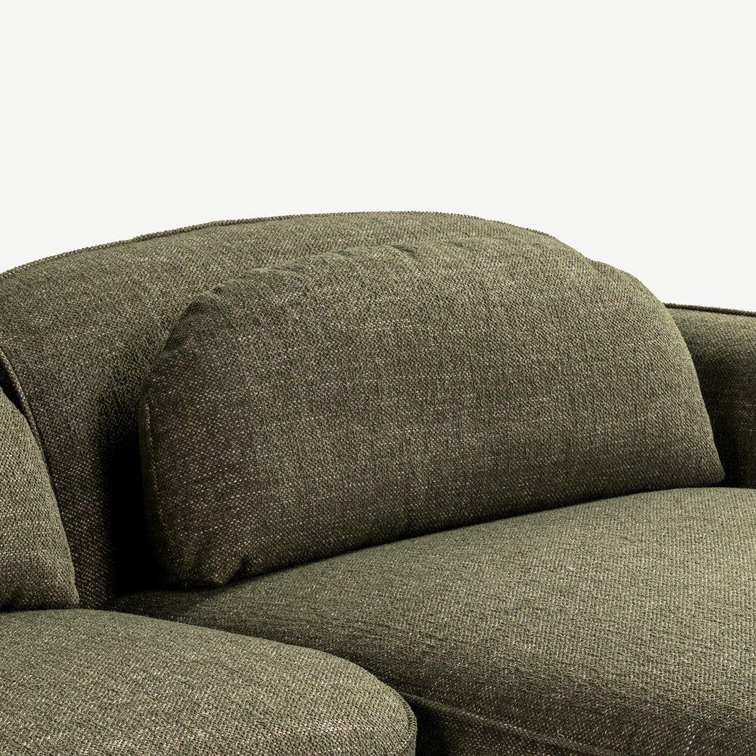 Kimi Right Corner Sofa Green