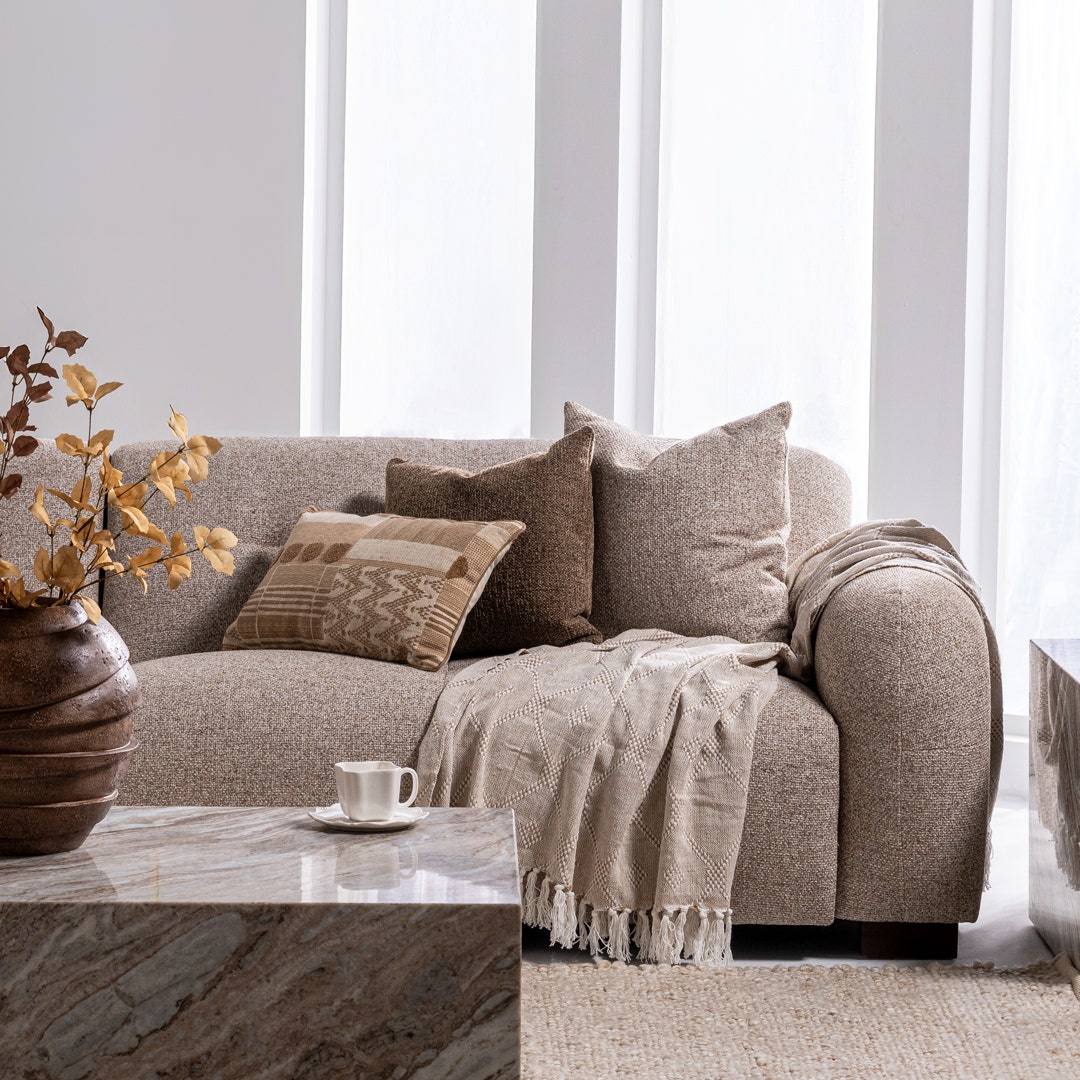 Stroll 4 Seater Sofa Sand