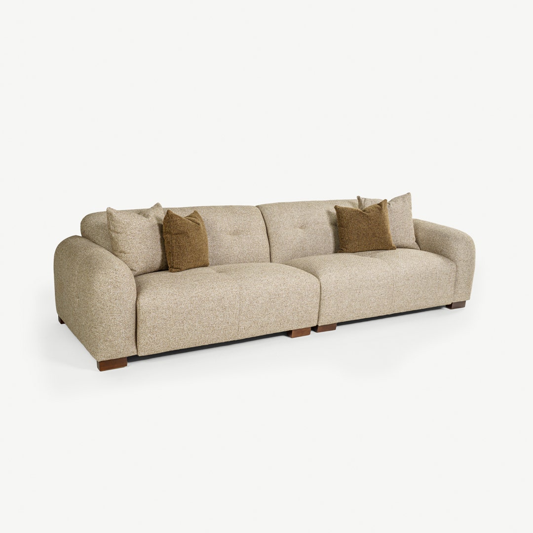 Stroll 4 Seater Sofa Sand