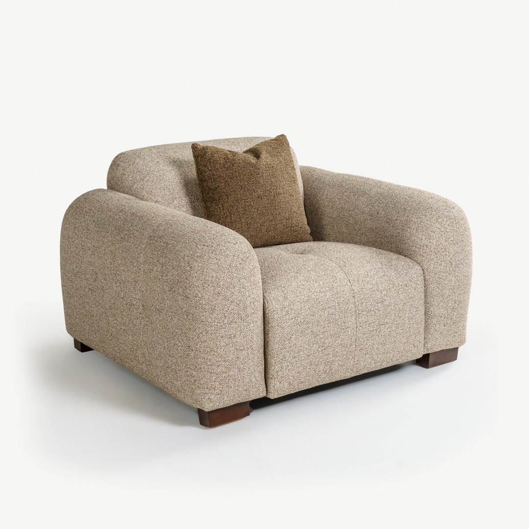 Stroll 1 Seater Sofa Sand